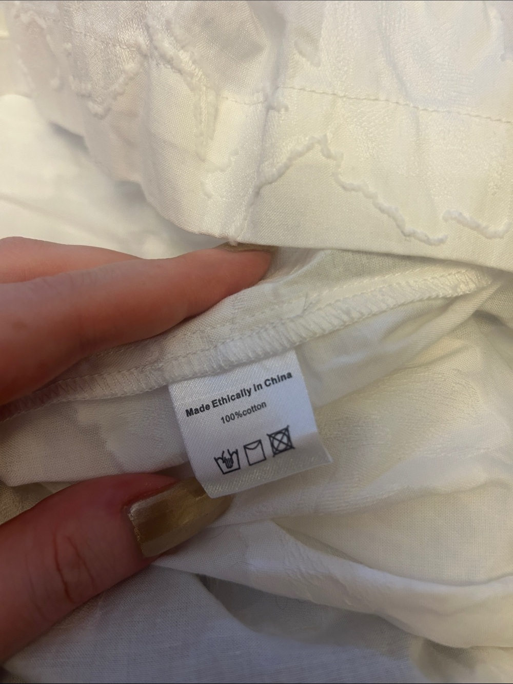 Wray medium white cloud print halter dress - Picture 3 of 12